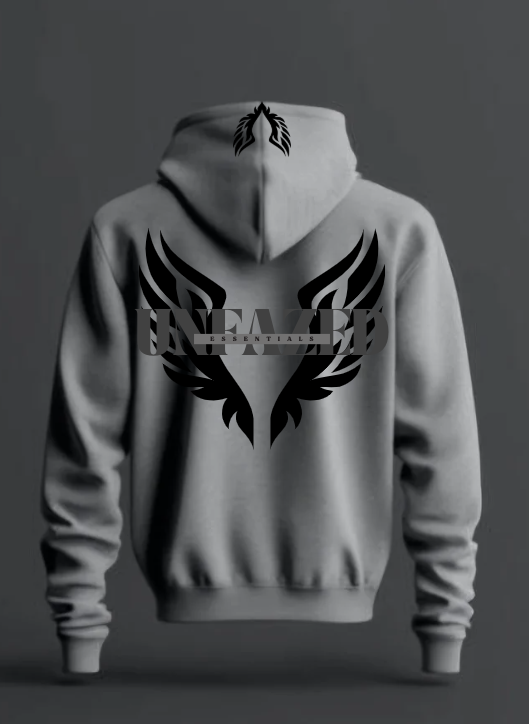 Unfazed Phtantom Grey Hoodie Vol.1